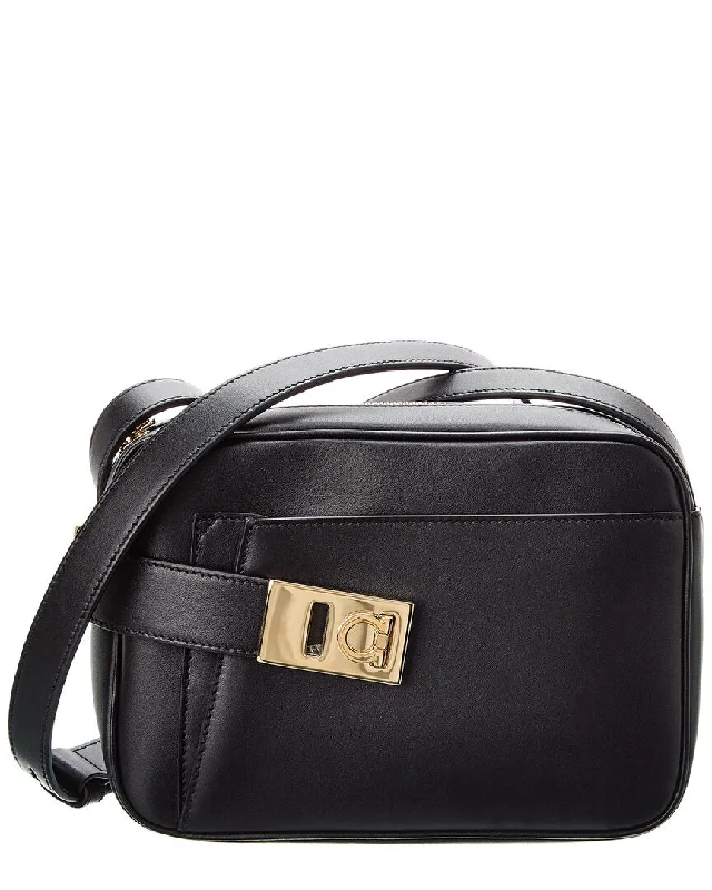 Ferragamo Small Leather Camera Bag