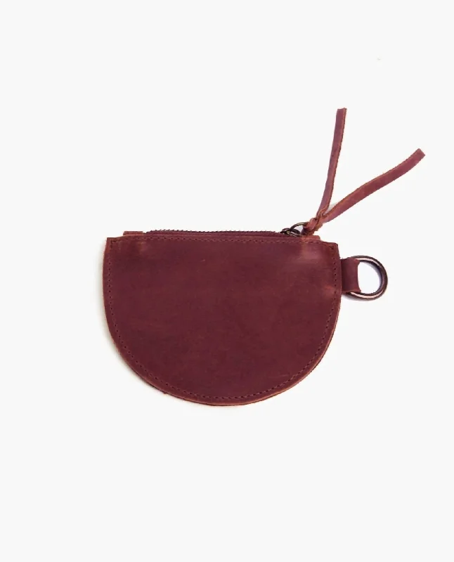 Hana Mini Pouch In Dark Cherry