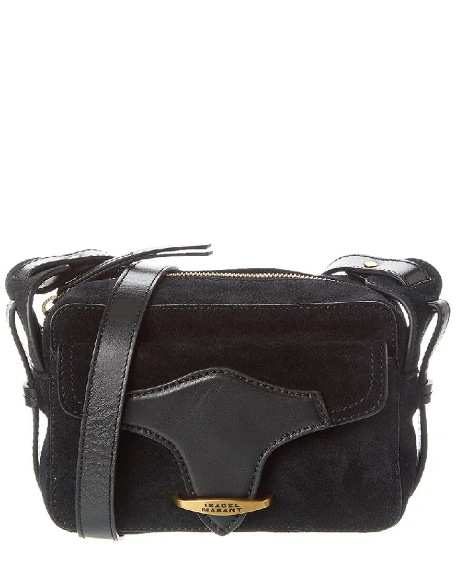 Isabel Marant Wasy Suede & Leather Camera Bag