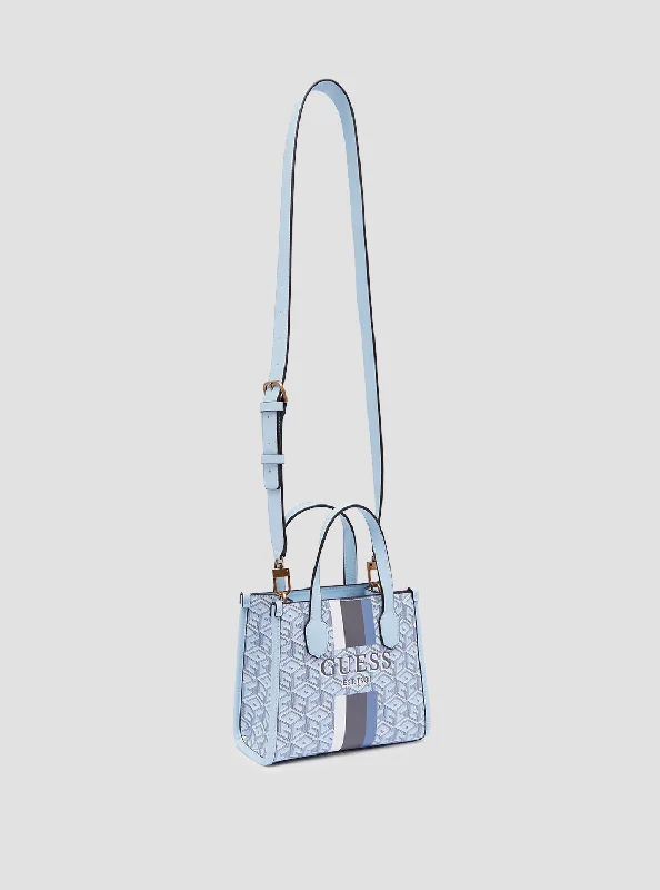 Light Blue Silvana Dual Mini Tote Bag