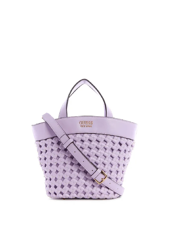 Lilac Sicilia Mini Tote Bag