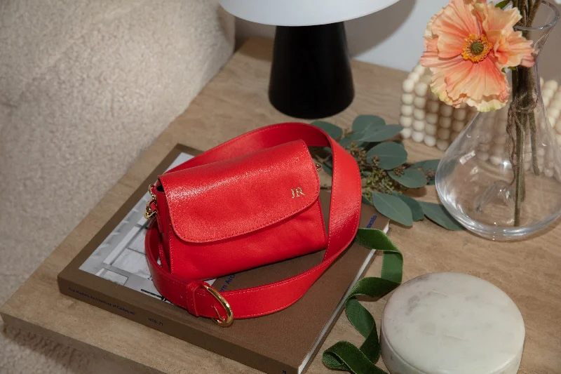 'London' Mini Bag in Red