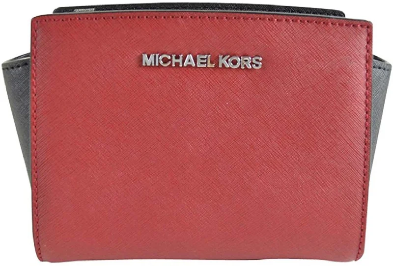 Michael Kors Selma Mini Messenger Leather Bag