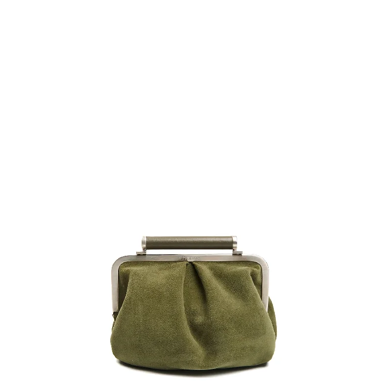 OLIVE GREEN PARTY CLUTCH