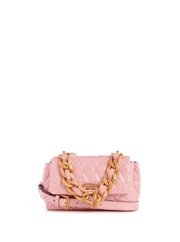 Salmon Dema Mini Crossbody Bag