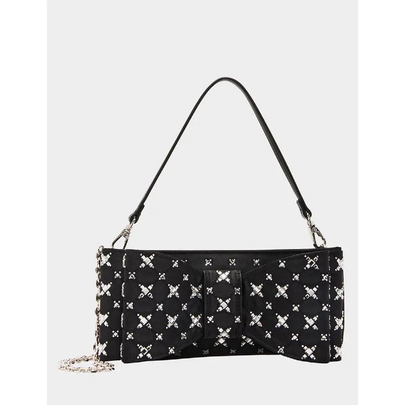 Tie The Knot Bow Bag Black