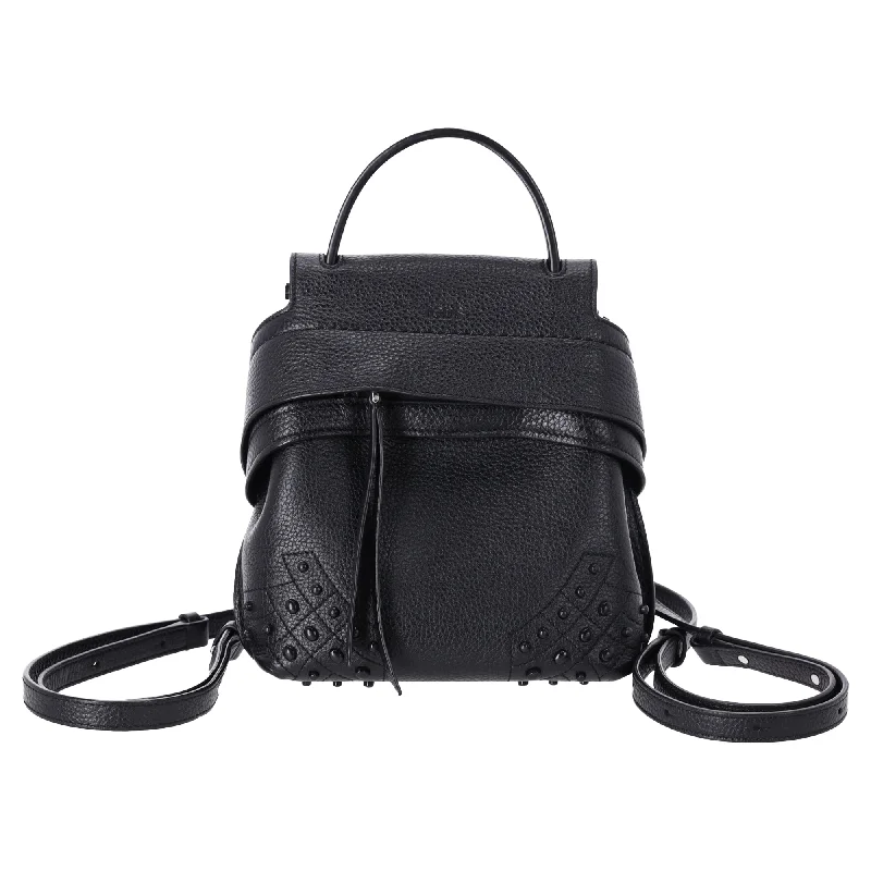 Tod’s Wave Bag in Black Leather