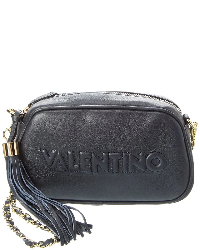 Valentino by Mario Valentino Bella Embossed Leather Crossbody