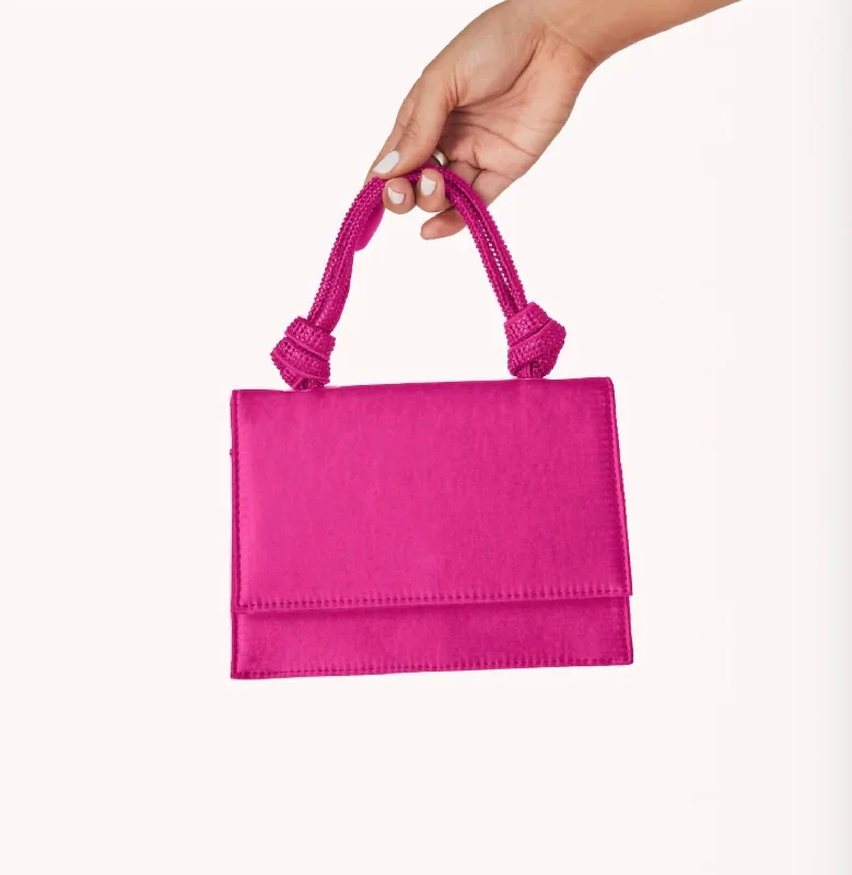 Women's Ariatta Handle Bag In Magenta