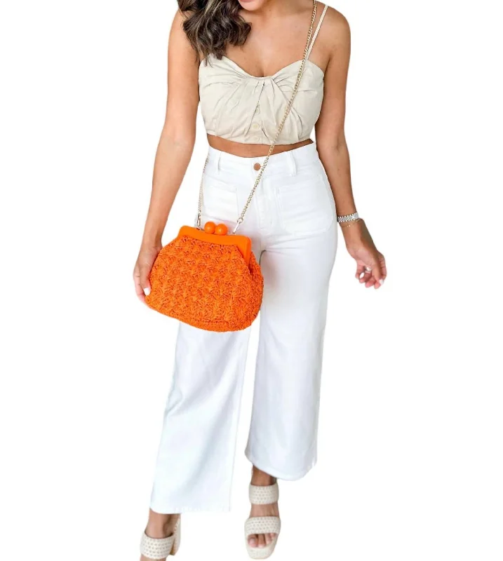 Women's Naomi Crossbody Bag In Orange